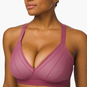 Lululemon Awake to Lace Bra Pink Purple Size 32DD